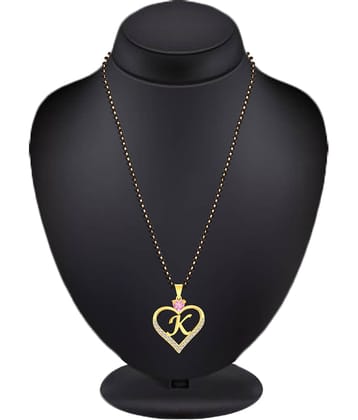 HEER COLLECTION - Golden Mangalsutra ( Pack of 1 )