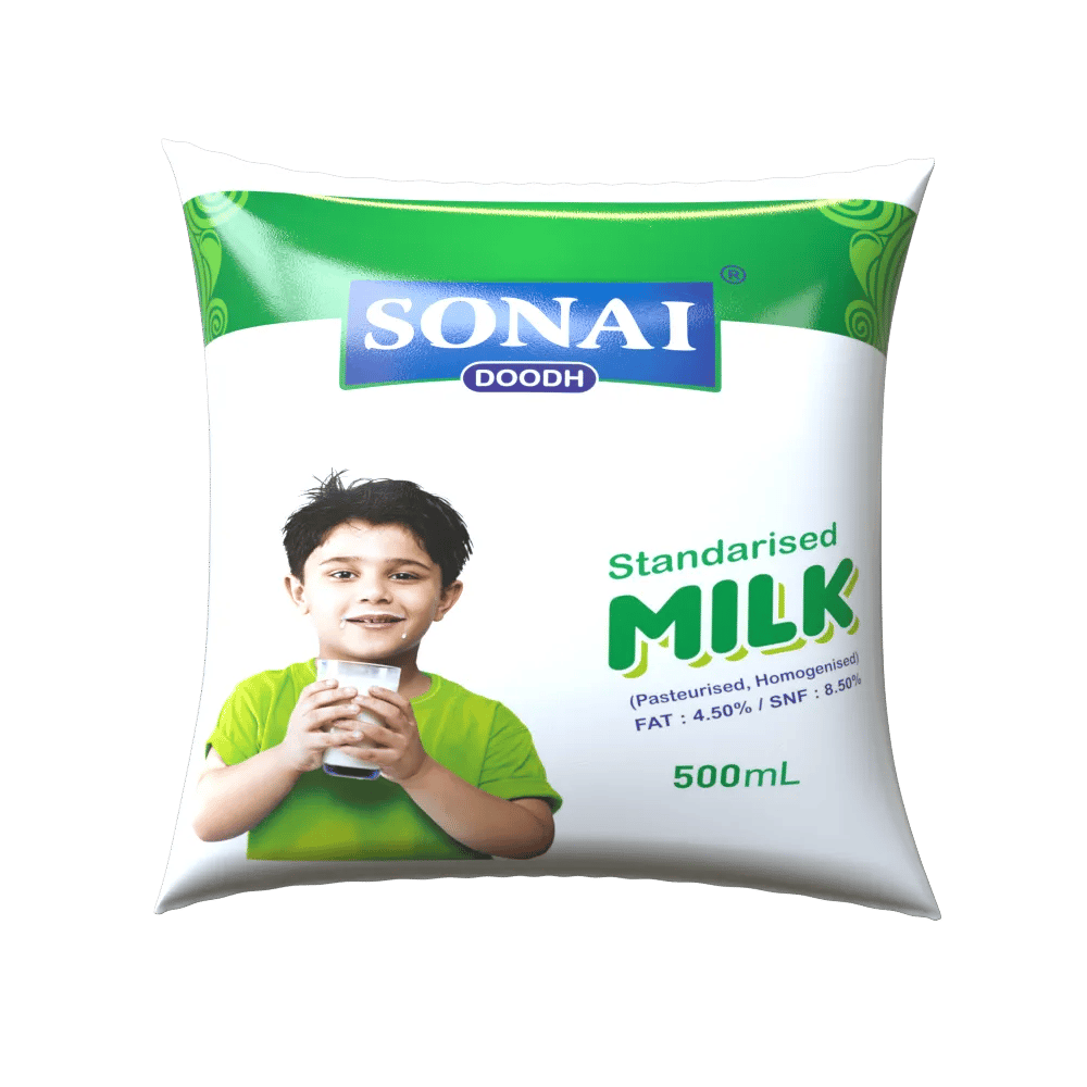 Sonai Standardised Milk (1L) | Fresh & Creamy | Daily Consumption