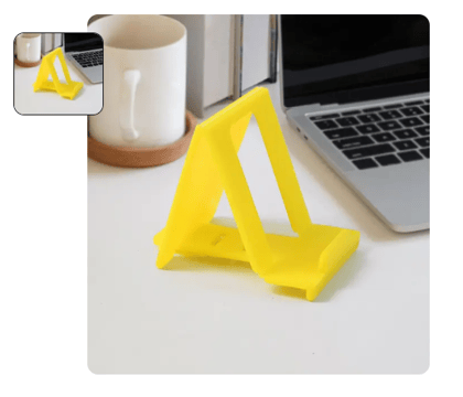 Adjustable Foldable Plastic Mobile Phone Stand (1 Pc / Mix Color)