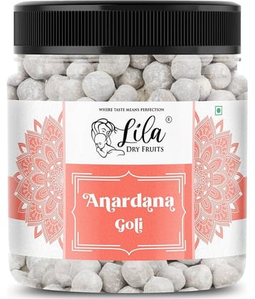 LILA DRY FRUITS Anardana Goli Mukhwas Candy 150g Sweet & Tangy Mouth Freshener