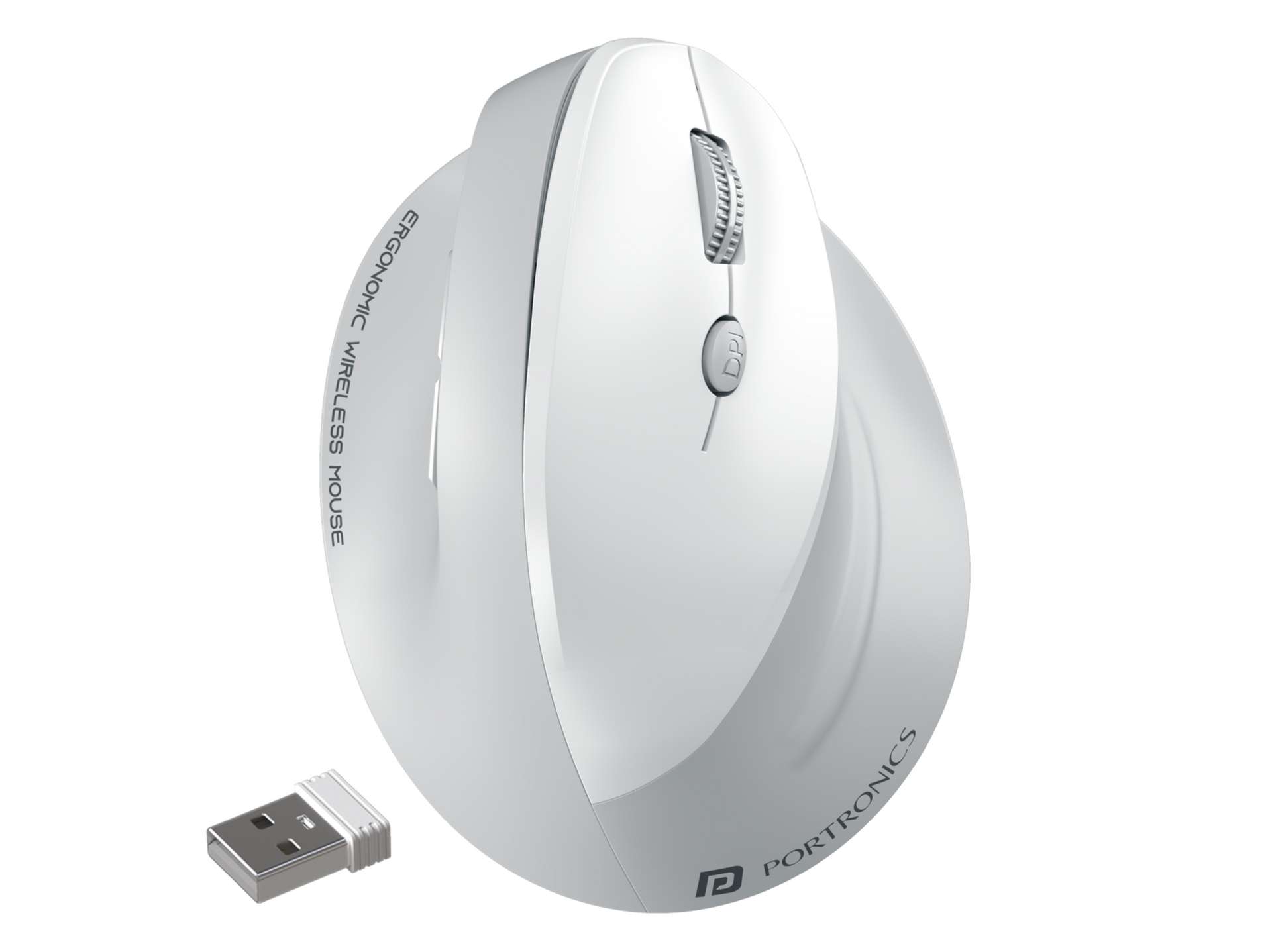 Portronics Toad Ergo 4 6 Button Control, Bluetooth 5.3, In-Built Rechargeable Battery, Dual Mode Connectivity