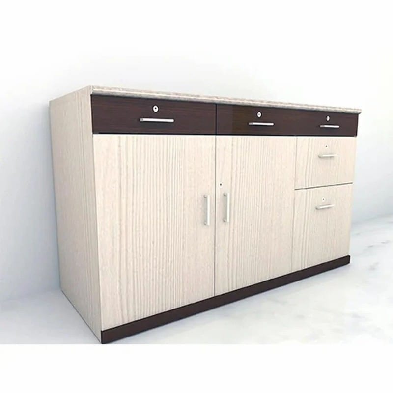 Plywood Low Height Storage, 3 Shelves