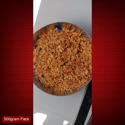 Samarth Makka Chivda Mix (Corn) (500g) | Spicy & Crunchy Namkeen | Savory Snack Samarth Makka Chivda Mix (Corn) (500g) | Spicy & Crunchy Namkeen | Savory Snack