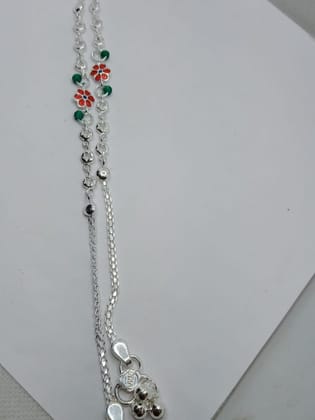 Pure silver payal 75percent P = 15