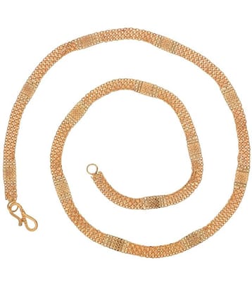 AanyaCentric Gold Plated Brass Chain ( Pack of 1 )