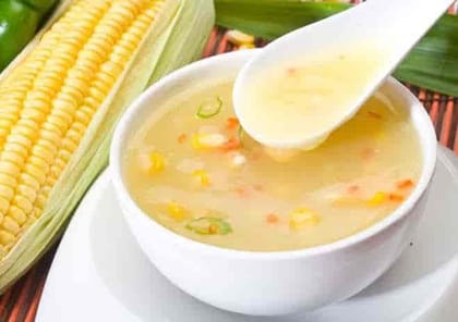 Sweet corn soup