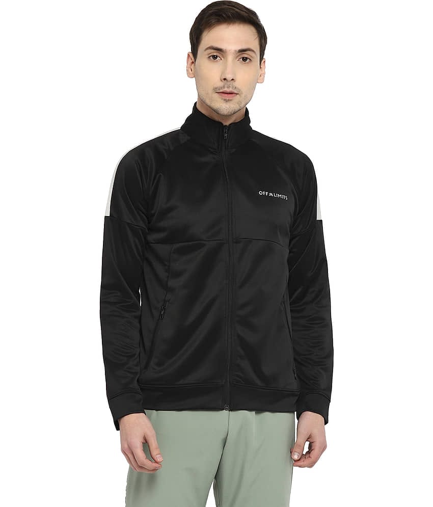 OFF LIMITS - Polyester Black Men's Sports Jacket ( Pack of 1 )