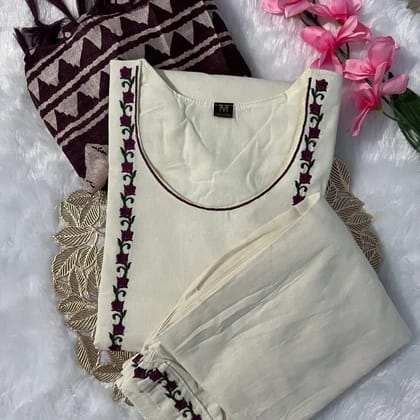 *New Designers Kurti Pant Dupatta Set*  (  Size : S  )