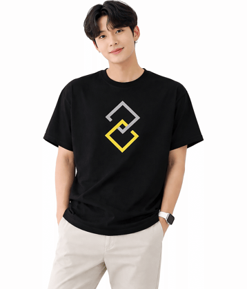 attitude start of fashion Men Polyester Regular Fit Printed T-Shirt ( Olive )