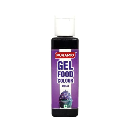 Puramio Gel Food Colour- Voilet, 30 gm