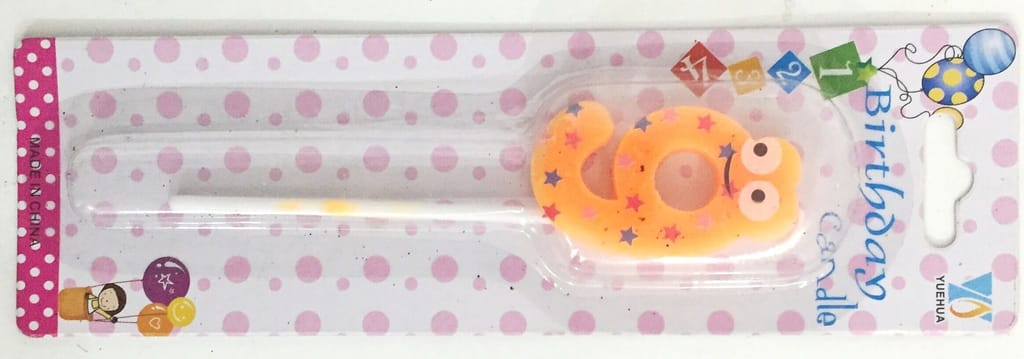 Stick Candle Numerical No. 9 Candle - Party and Festive Needs | Buy online on ZillyBuy