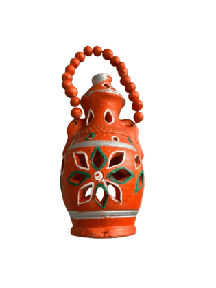 ASOMI HANDCRAFTED TERRACOTTA LAMP/CANDLE HOLDER ASOMI HANDCRAFTED TERRACOTTA LAMP/CANDLE HOLDER