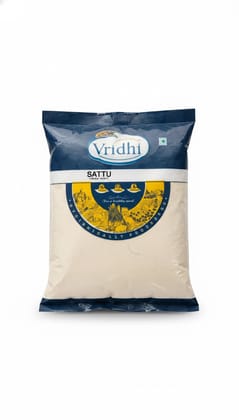 Vridhi Premium Quality Sattu (Roasted Gram Flour) – High Protein & Instant Energy – 500gm