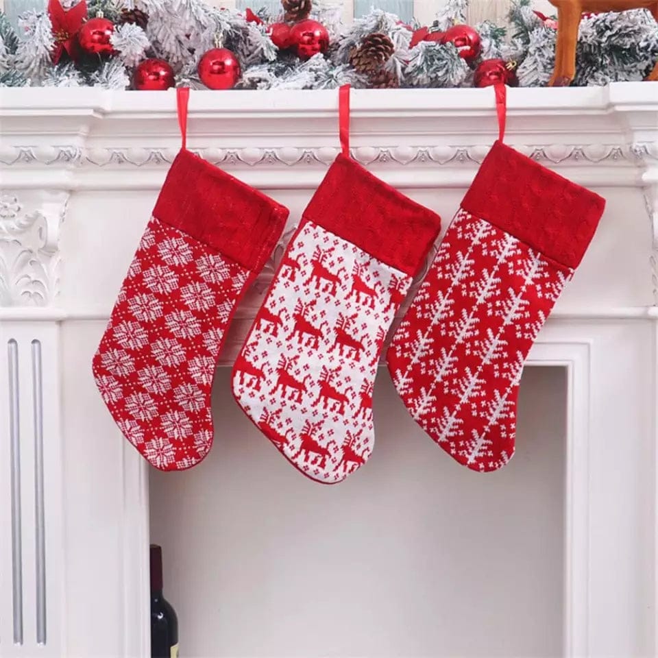Christmas Large Stocking Hanging Decoration