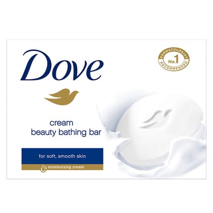 Dove Cream Beauty Bathing Bar 3x75 g Dove Cream Beauty Bathing Bar 3x75 g - 3 count (Pack of 1)