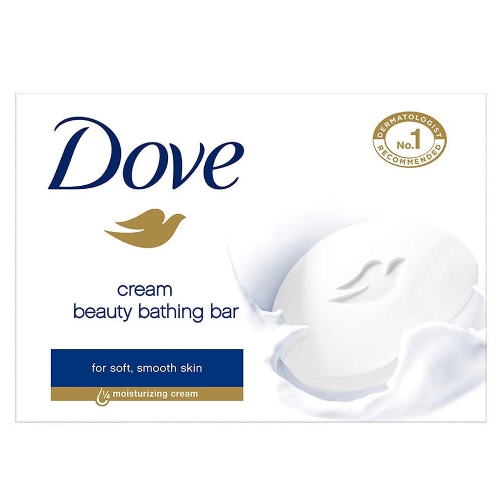 Dove Cream Beauty Bathing Bar 3x75 g Dove Cream Beauty Bathing Bar 3x75 g - 3 count (Pack of 1)