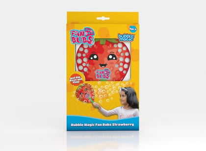 Bubble Magic FanBubs Strawberry Theme For Kids 3 Years and Above Bubble Magic FanBubs Strawberry Theme For Kids 3 Years and Above