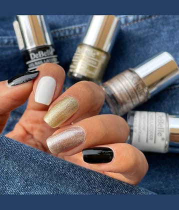 DeBelle Multi Glossy Nail Polish 32 ( Pack of 4 )
