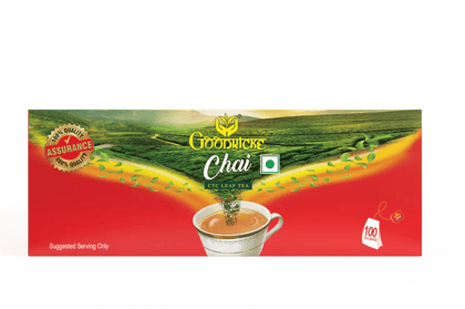 Goodricke Chai Leaf Tea, 100 Tea Bags (Pack of 2)