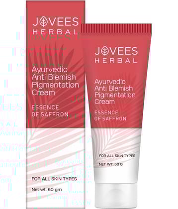Jovees Herbal Anti Blemish Pigmentation Cream Reduces Blemishes For All Skin Types, 60gm (Pack of 1)