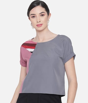 ALL WAYS YOU Women's Polyester Regular Top ( Grey )