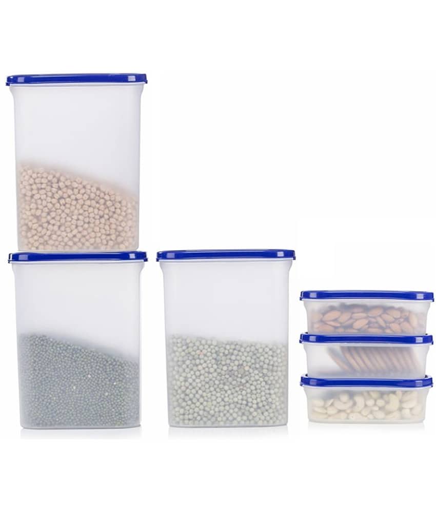 iview kitchenware Plastic Multi-Purpose Food Container, 500ml x 3U, 2500ml x 3U (6U)