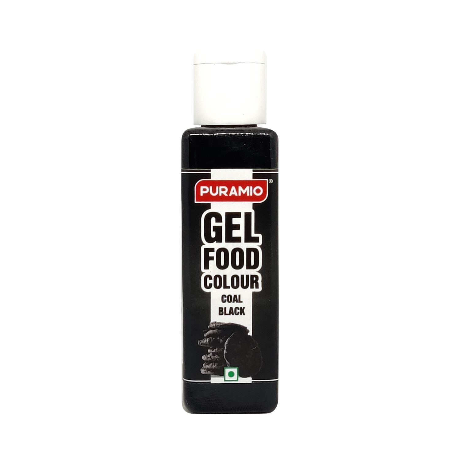 Puramio Gel Food Colour - Coal Black, 30 gm