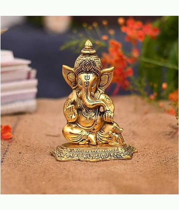 Fashion Bizz Ganesha Idolgood Luck Vastu Decoration Showpiece Decorative Showpiece - 16 cm