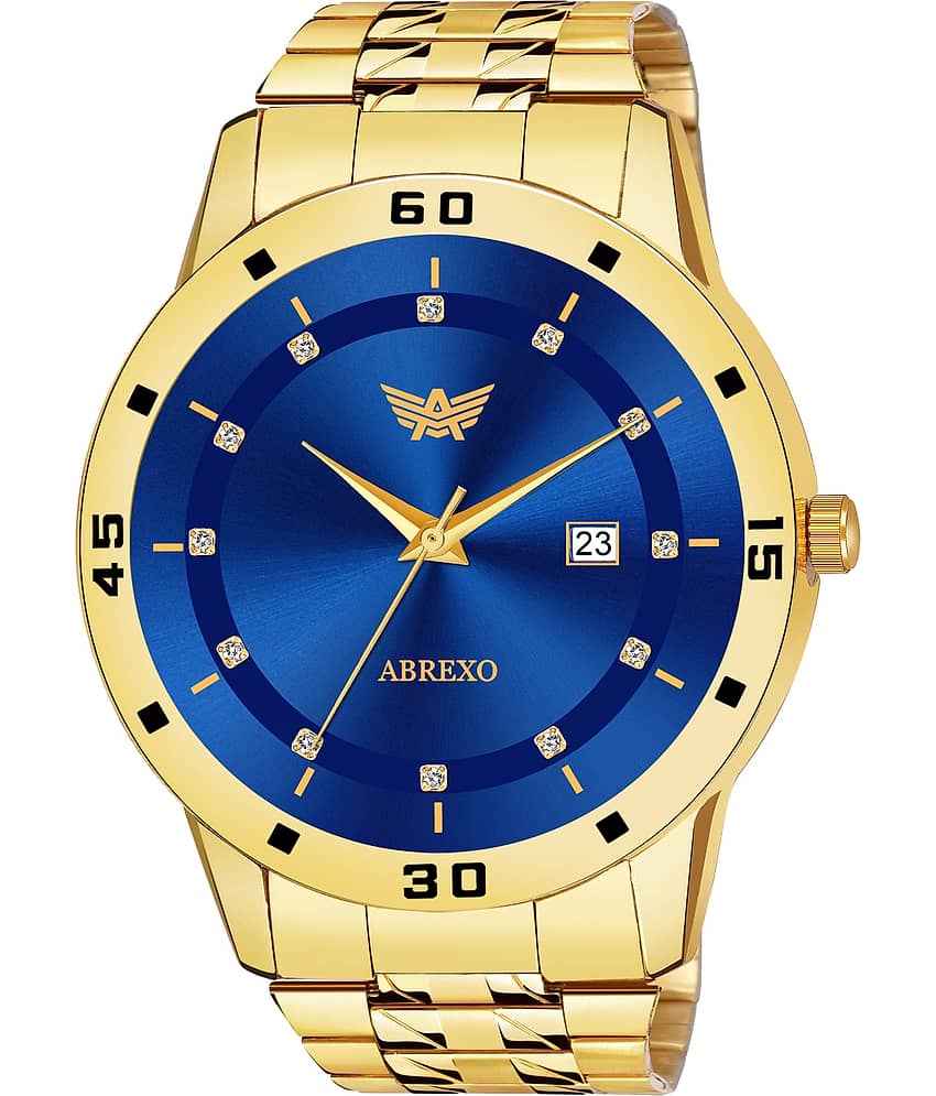 Abrexo Gold Stainless Steel Analog Men's Watch