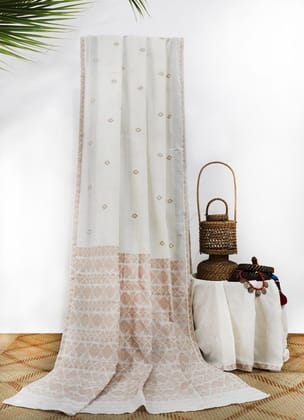 Handwoven Eri Silk x Cotton Saree