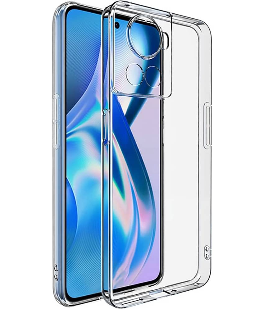 Case Vault Covers - Transparent Silicon Silicon Soft cases Compatible For Oneplus 10R 5G ( Pack of 1 )