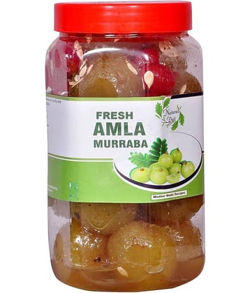 Natural Diet Fresh Amla Murabba Gooseberry Premium Murabba Jar ||Ghar Ka Murabba ||Mouth-Watering Mother Made Pickle 1 kg