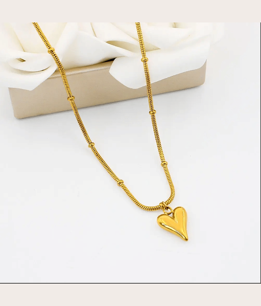 Thrillz Golden Pendant ( Pack of 1 )