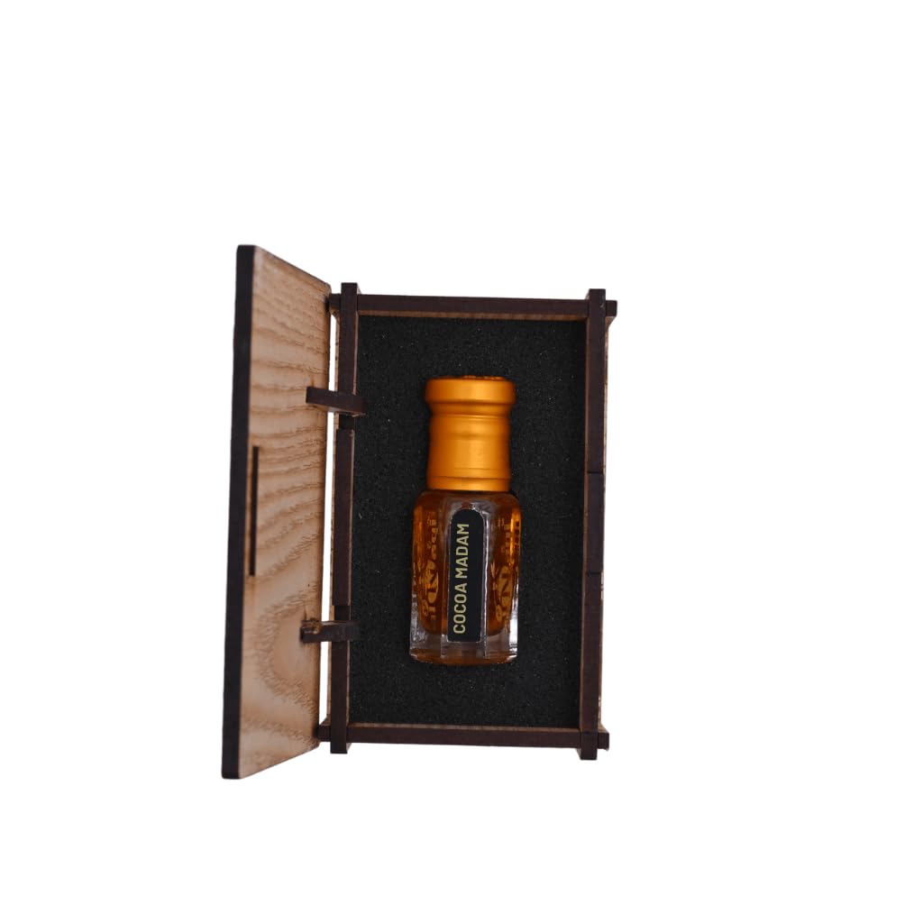 alNaqi Coco Attar | French-Inspired Floral Gourmand Perfume Oil | Long-Lasting Alcohol-Free Attar for Women | Roll-On Luxury Fragrance