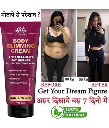 Intimify fat burner cream, Slimming oil, weight loss oil Shaping & Firming Oil, Fat burn, 100 gms