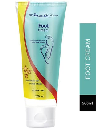 gemblue biocare Skin treatment foot cream Foot Cream ( 200 mL )