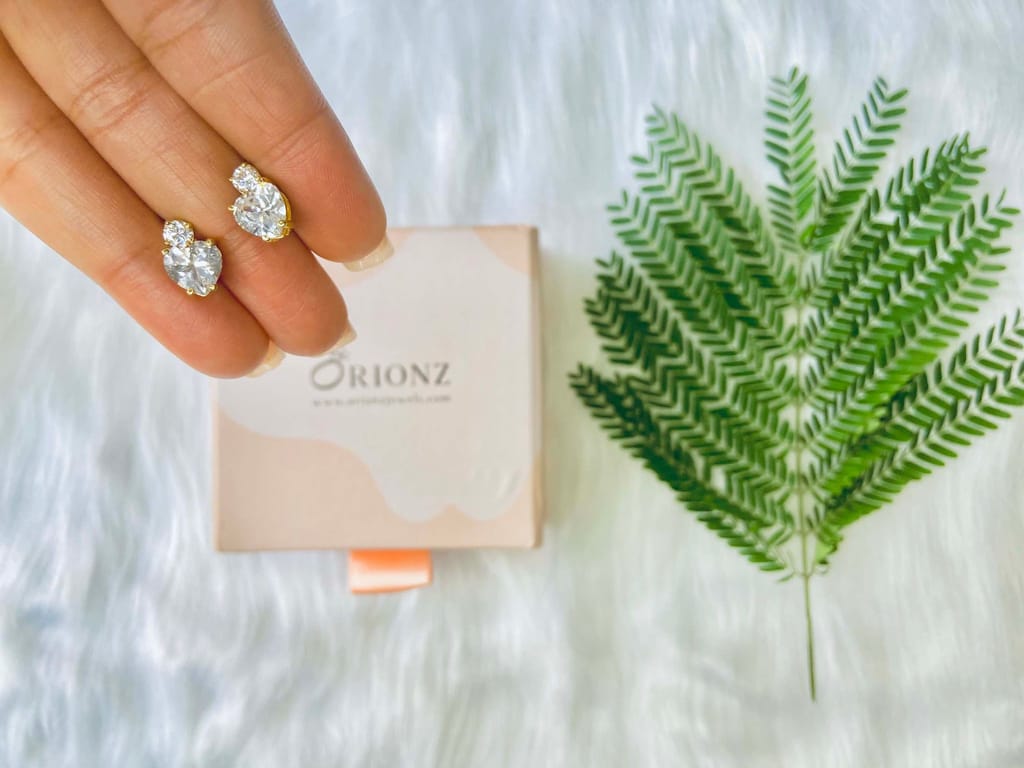 Illuminating Heart Drop Solitaire Earrings