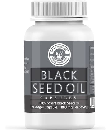 Holy Natural Black Seed capsule 1000 mg Vitamins Capsule
