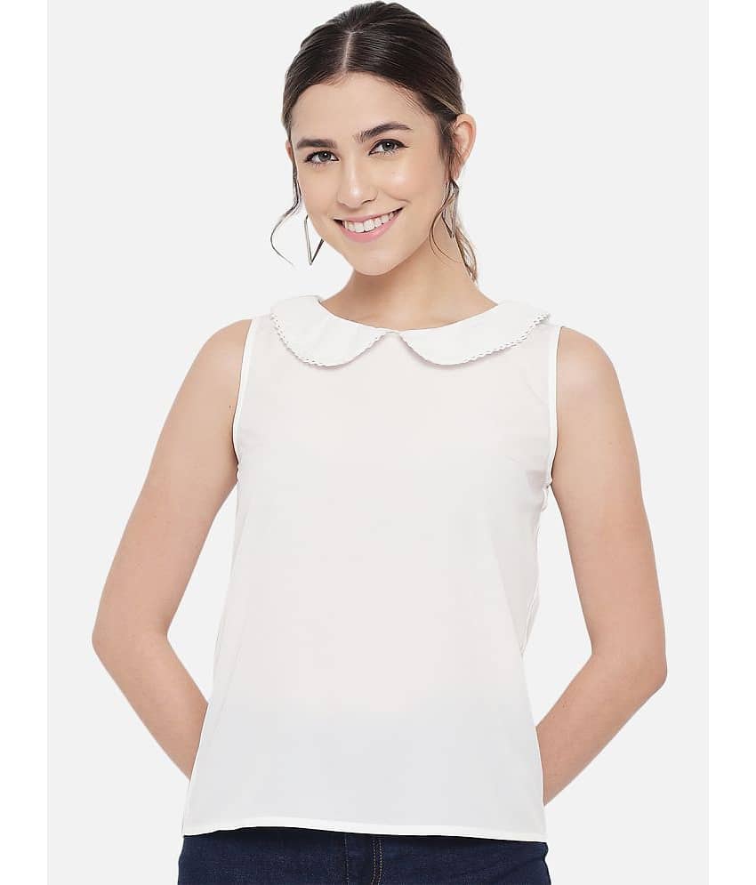 ALL WAYS YOU Women's Polyester Regular Top ( White )