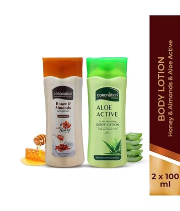 coronation herbal Daily Care Lotion For All Skin Type 200 ml ( Pack of 2 )