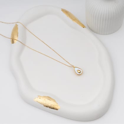 Avocado Drop Necklace