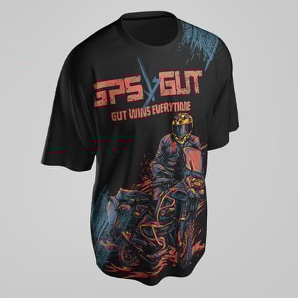 GPS vs Gut - Oversized Tshirt