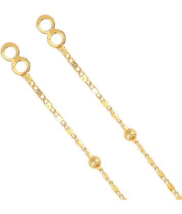 Vighnaharta 1 one gram gold Plated alloy Kanchain Ear chain kanoti ear Cuff Ear to Ear Chain for Women and Girls- (VFJ1022KC)