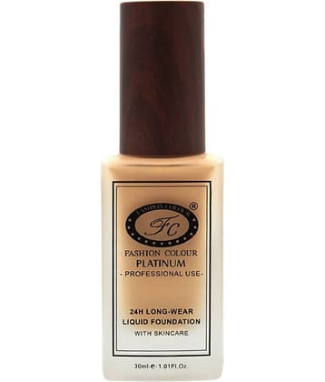 Fashion Colour - Deep Brown Liquid Matte Foundation 30 gm