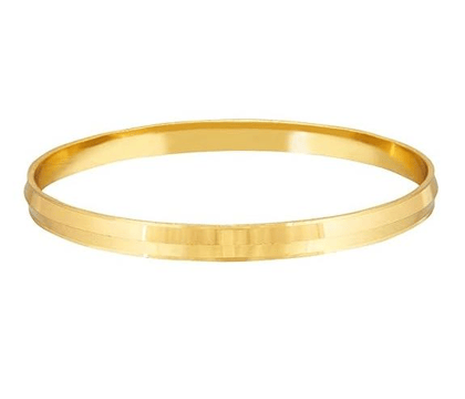 Real Seed Pure Brass Kada (Plain) 10 mm Thickness Heavy Sikh Punjabi Bangle Cuff Kada