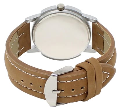 White Numbers Analog Watch for Men LR17