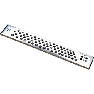 Scorpion Draw Plate Monopoly Brand, Round Holes 6 - 71 Holes from 2.50mm to 2.75mmm