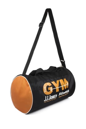 JJ Jonex Duffle Bags for Gym, Duffel Bag for Travel, Gym Bag, Sports Bag, Kit Bag for Gym (Orange, Large)