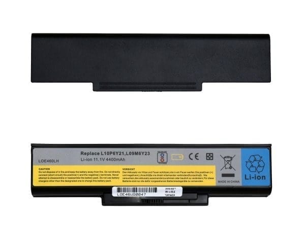 Laptop Battery For LENOVO E46 – K46, E46, L10P6Y21 Laptops , 10.8V 6 Cells 4400mAh – Compatible