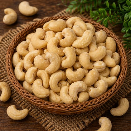 Salted Cashew Nuts (250g) | Premium Roasted & Lightly Salted | Healthy Savory Snack Salted Cashew Nuts (250g) | Premium Roasted & Lightly Salted | Healthy Savory Snack